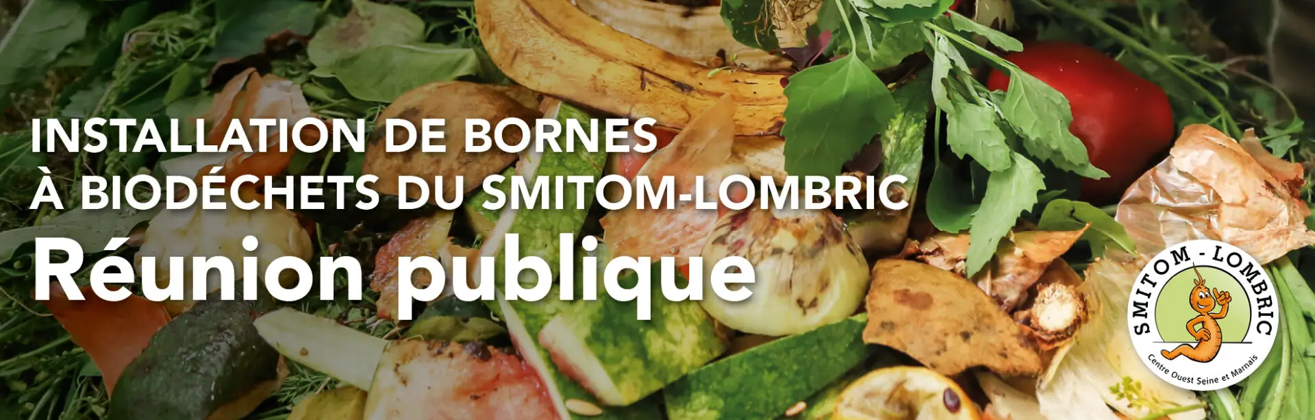 Réunion publique - installation de bornes à biodéchets le 5 mars 2025 - Mairie de Vaux-le-Pénil