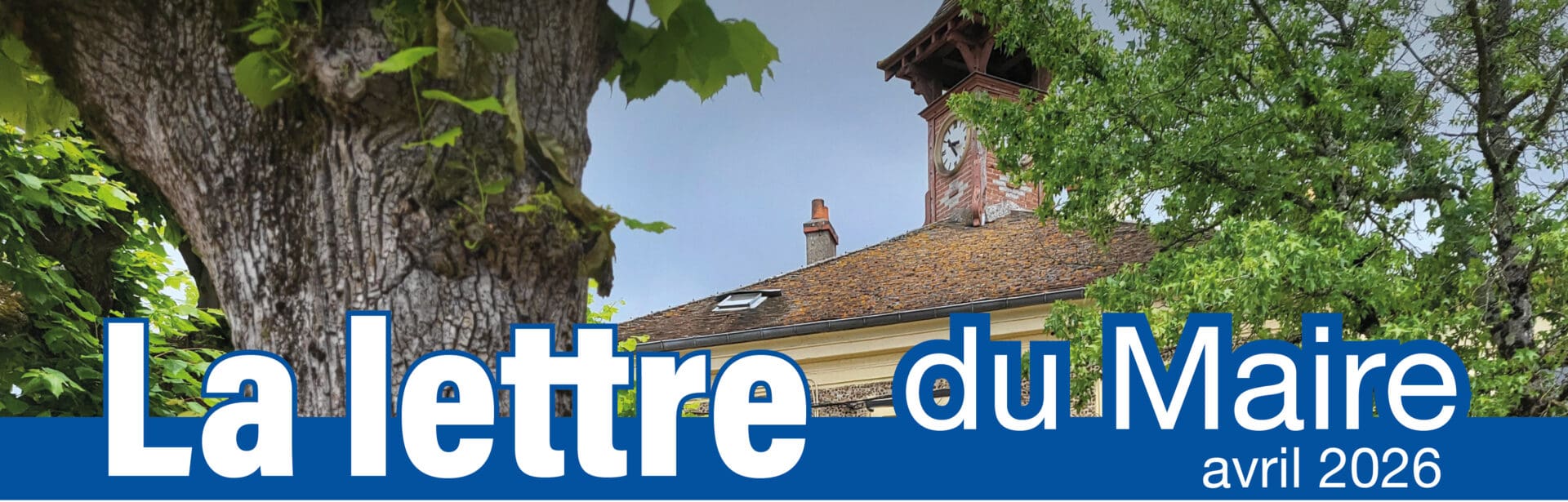 Lettre du Maire d'avril 2026 - Mairie de Vaux-le-Pénil