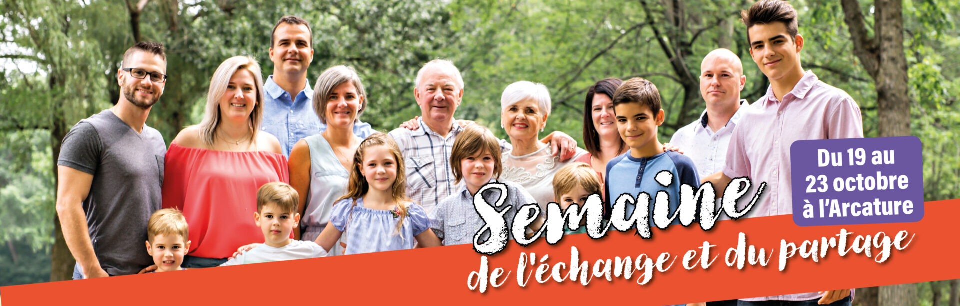 Actu : semaine de l'échange et du partage du 19 au 23 octobre à l'Arcature - Mairie de Vaux-le-Pénil
