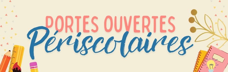Portes ouvertes périscolaires - septembre 2026 - Mairie de Vaux-le-Pénil