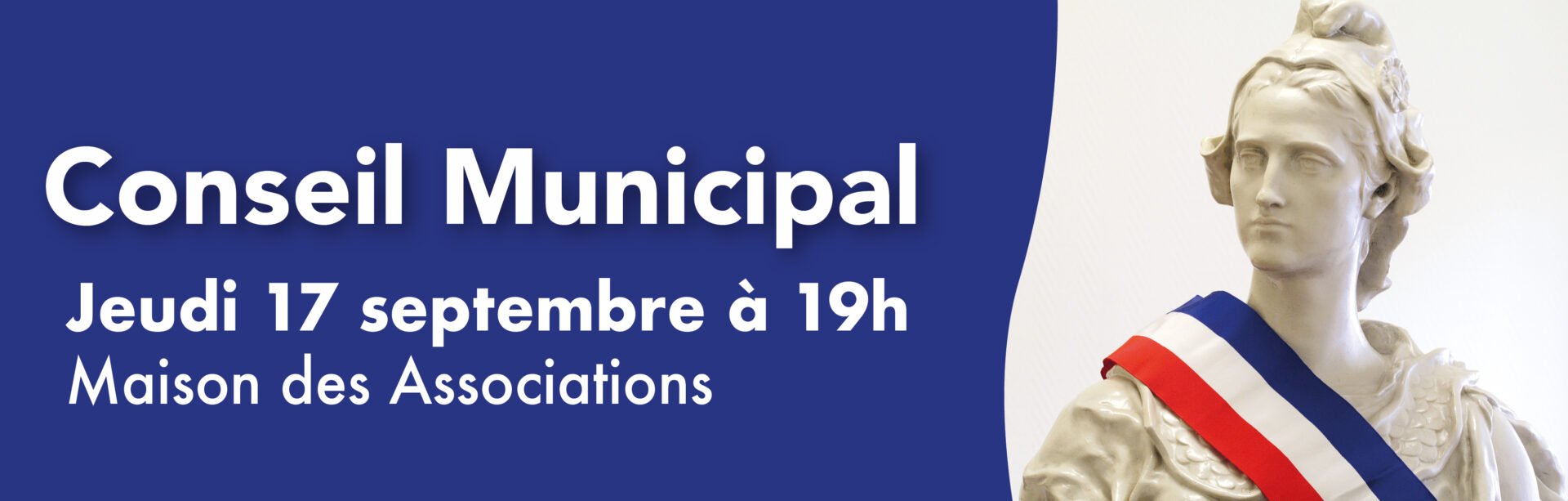 Conseil municipal jeudi 17 septembre 2026 - Mairie de Vaux-le-Pénil